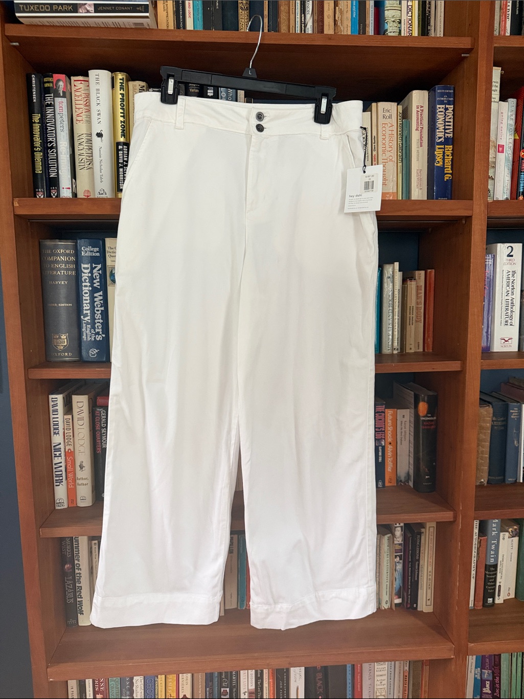 Bella Dahl White Casual White Summer Trousers
